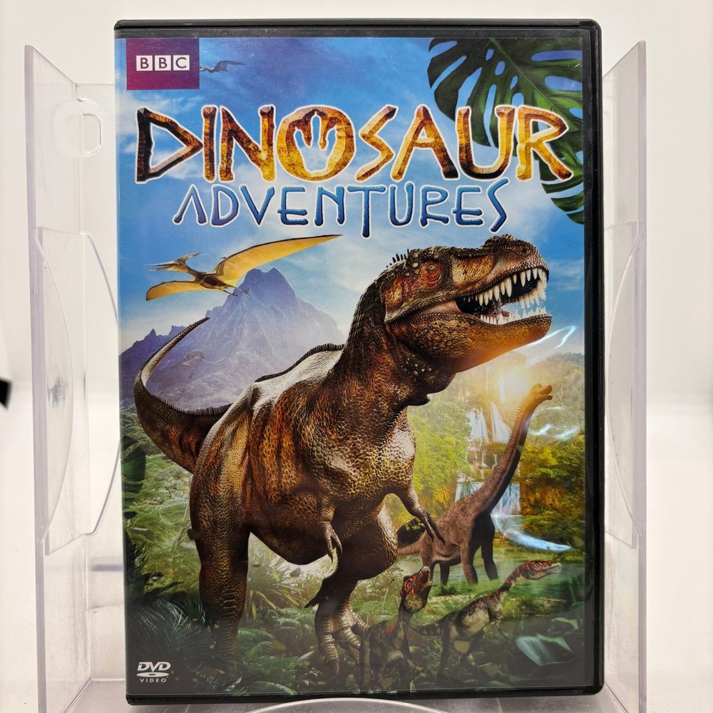 BBC Dinosaur Adventures DVD Andy Day Walking With Dinosaurs T-Rex Prehistoric